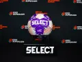 Piłka do piłki ręcznej Select Ultimate na tle logotypów ORLEN Superliga. Gotowa do walki do samego końca!